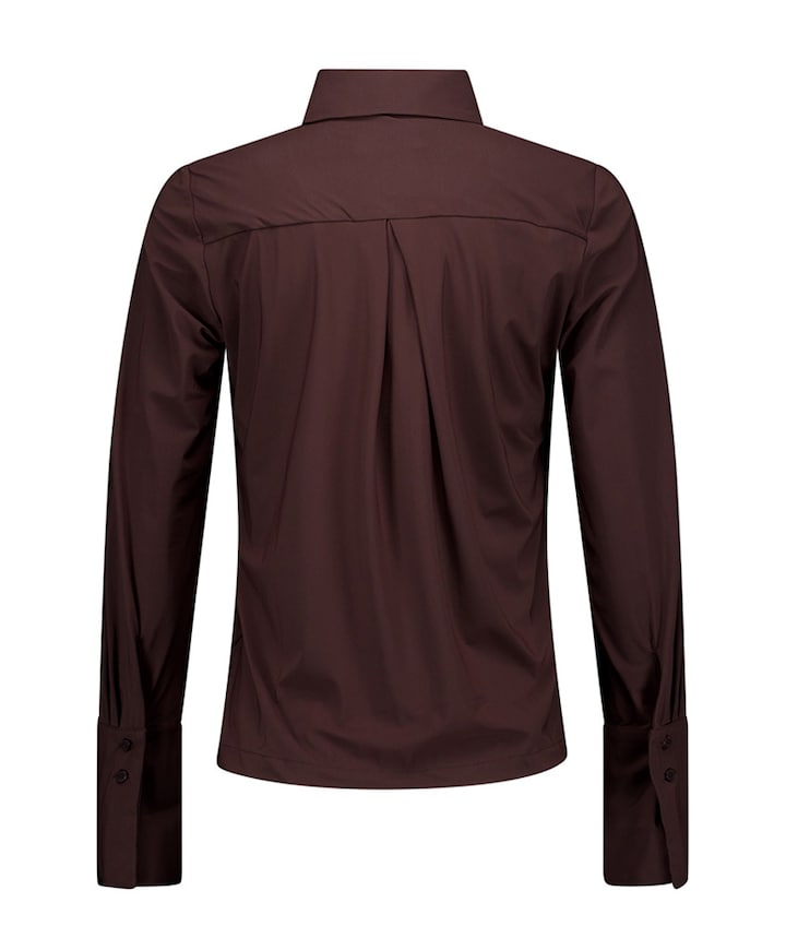Dames blouse bruin