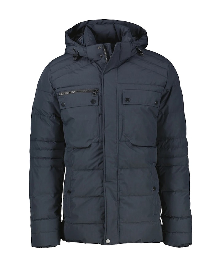 Heren jas blauw