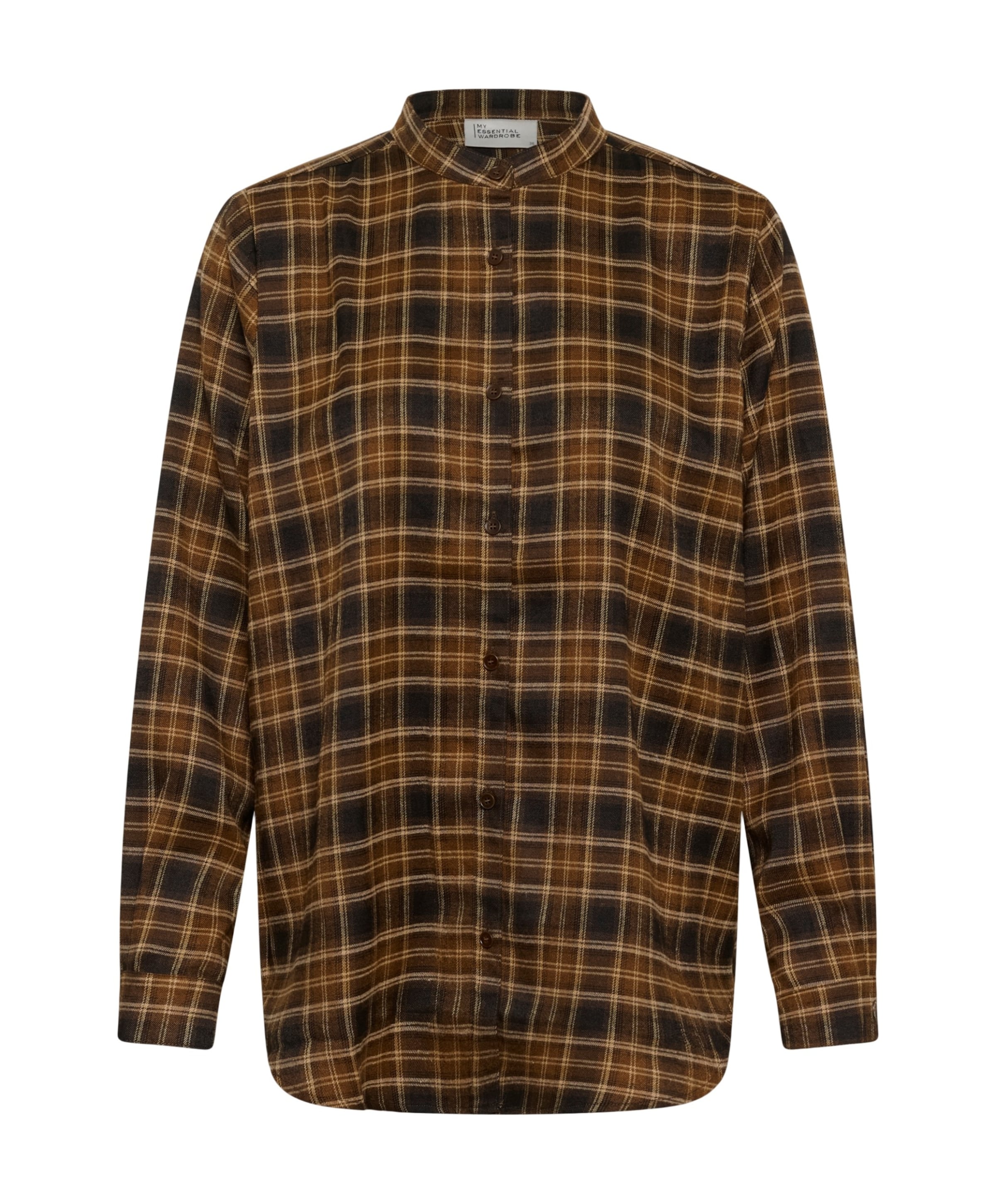 Dames blouse bruin