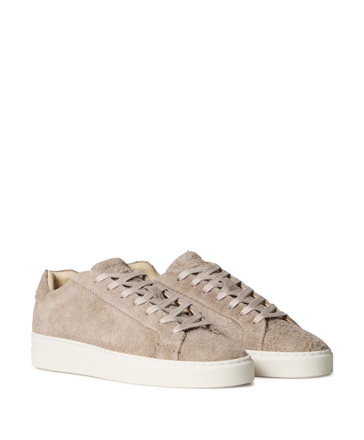 Tiebreak Fuzz heren sneakers beige