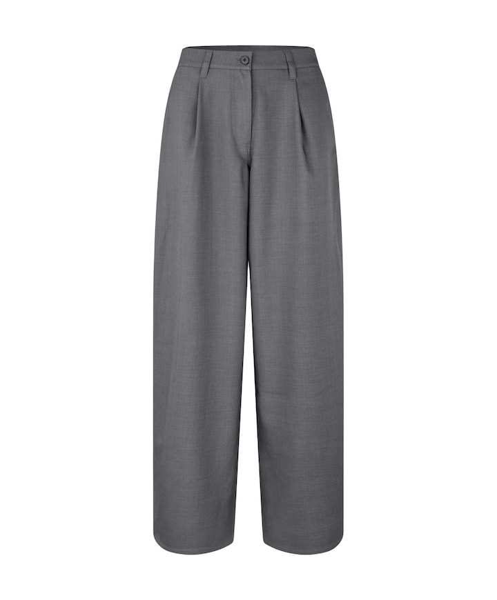 SAHARPER PLEAT 16178 dames broek grijs