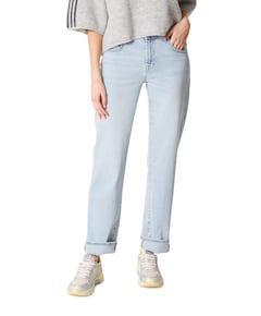 Calie Straight dames jeans blauw