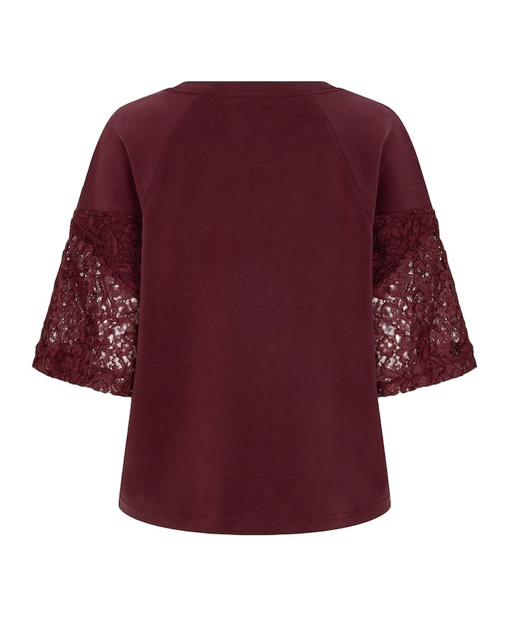 Dames sweater bordeaux