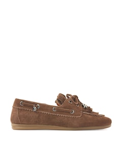 June Loua dames loafers bruin