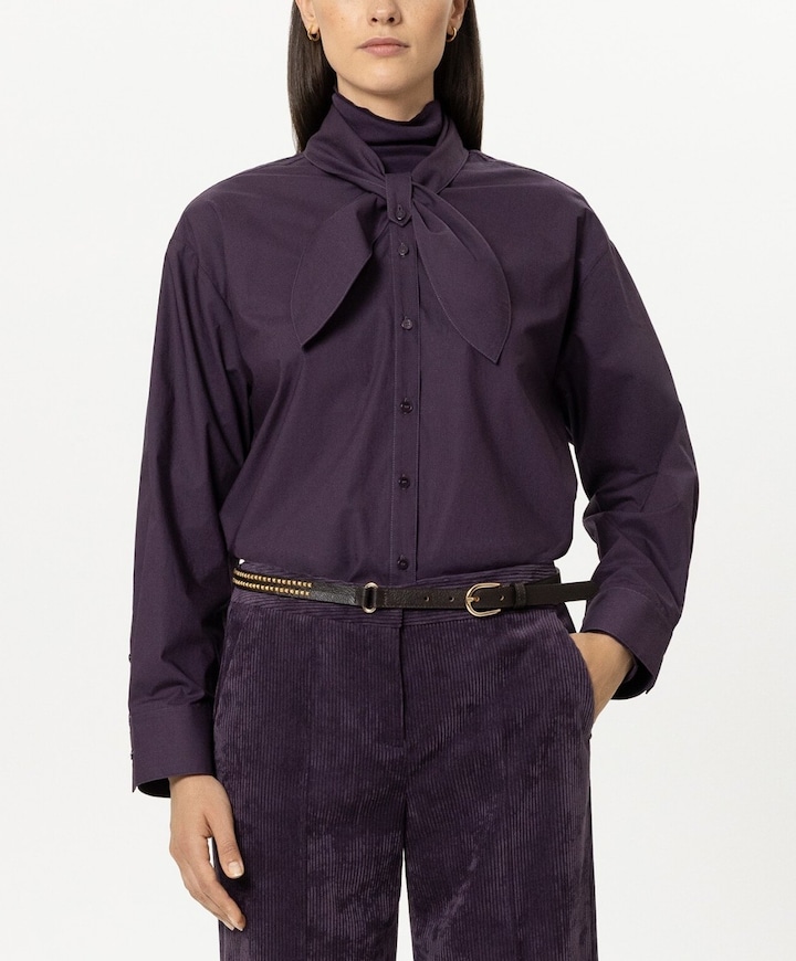 Dames blouse paars
