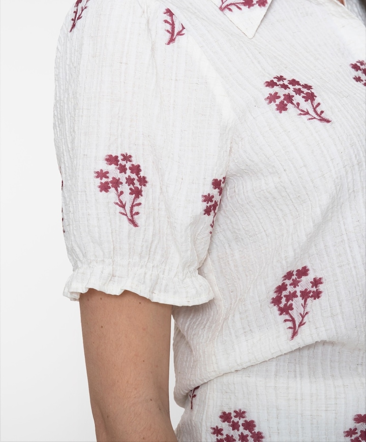 Dames blouse ecru
