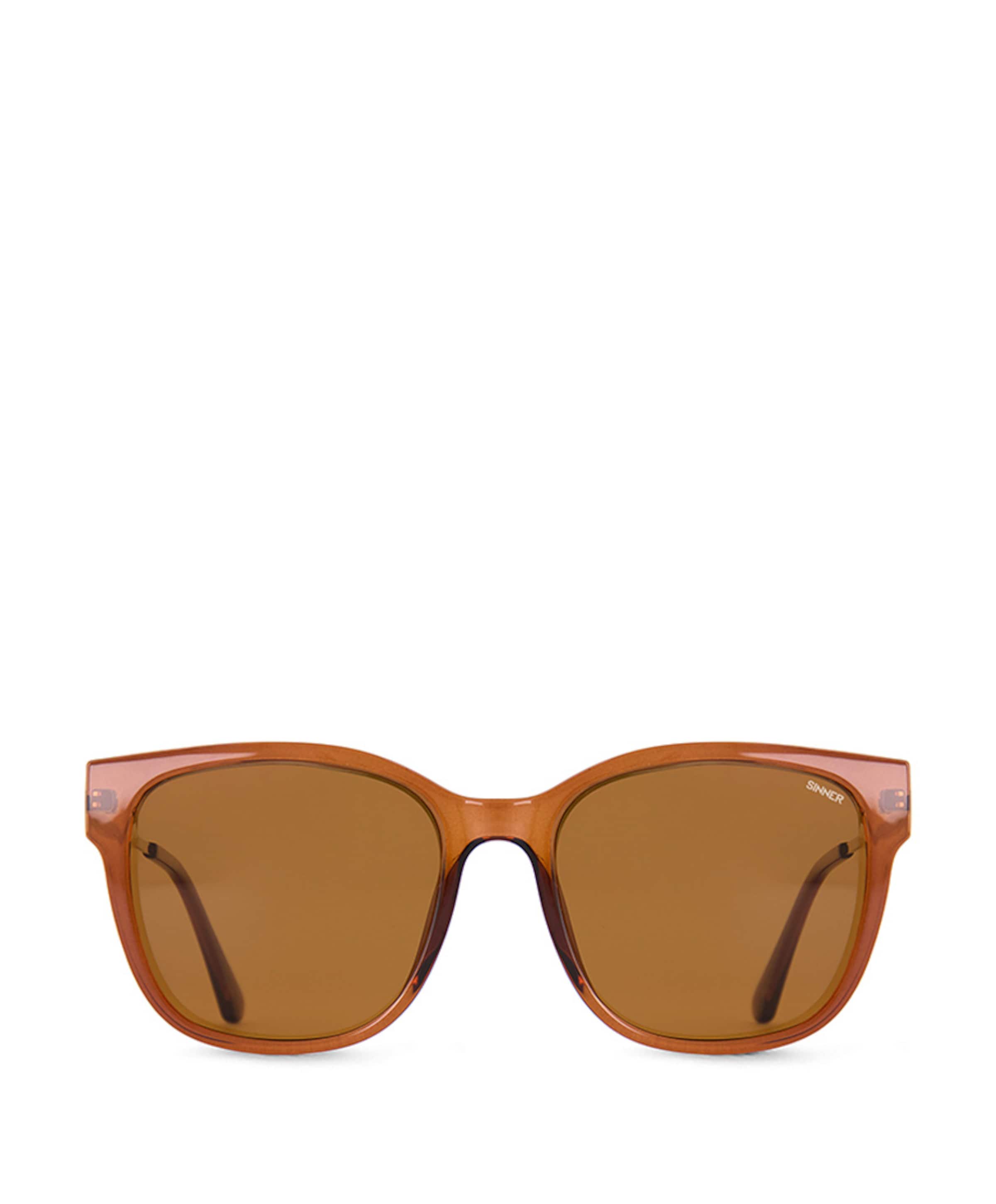 Zonnebril uniseks bruin