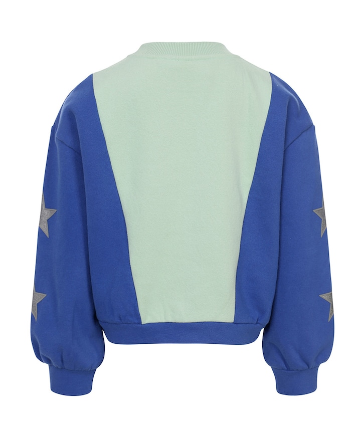 Meisjes sweater blauw