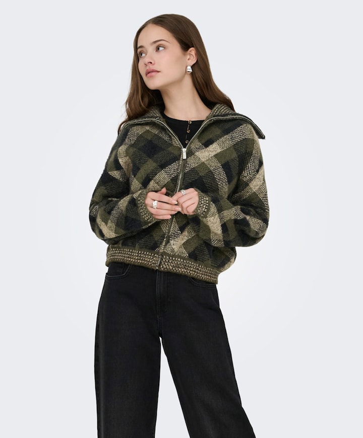 Dames vest groen