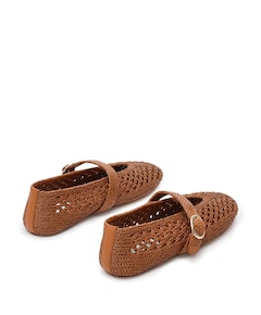 Alara dames ballerina's beige