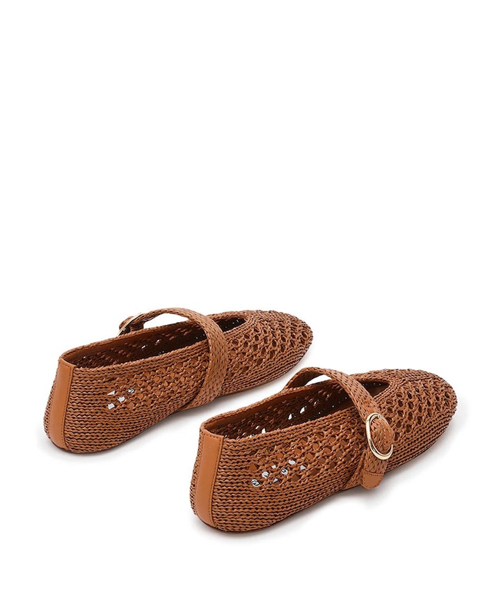 Alara dames ballerina's beige