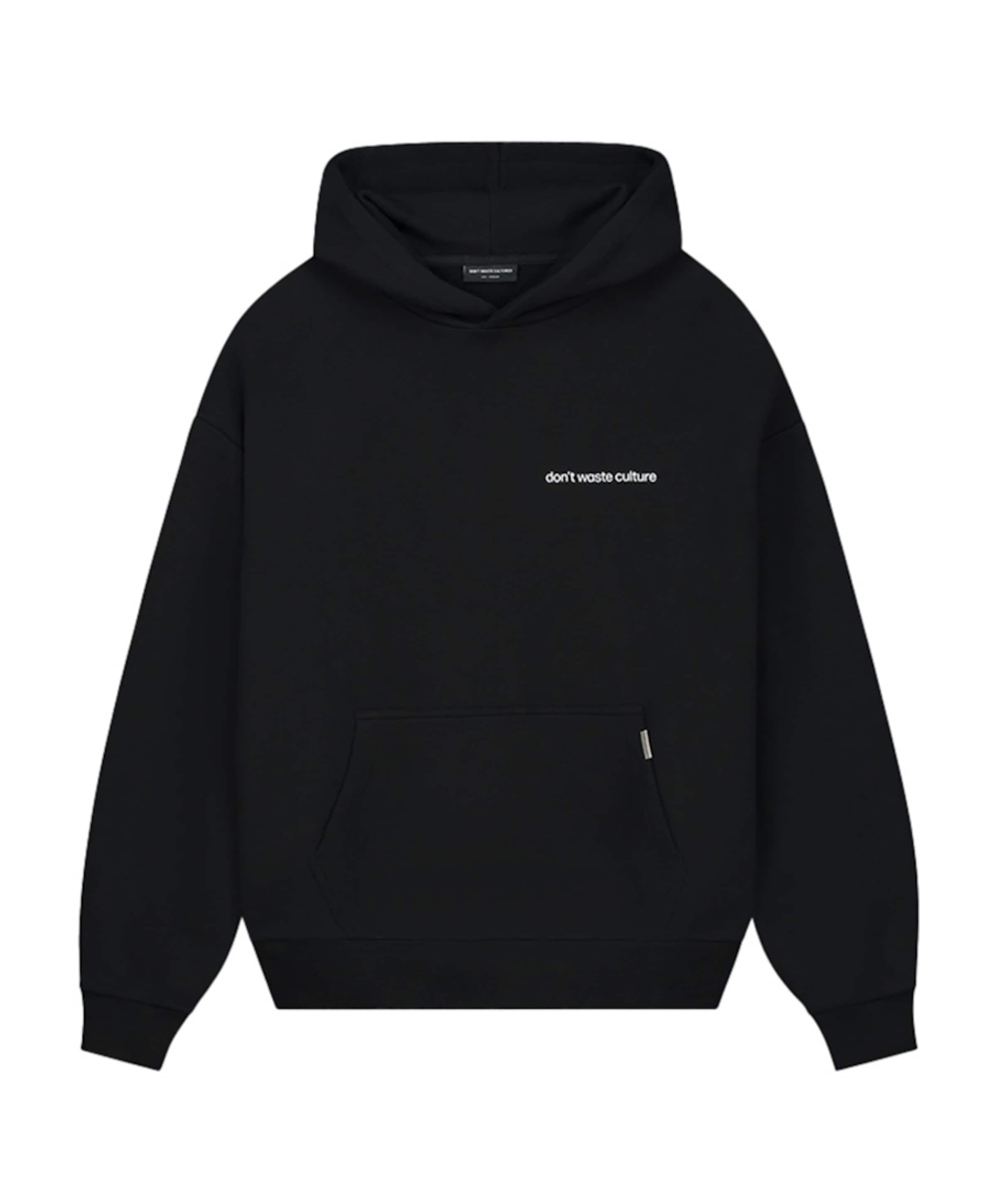 Heren hoodie zwart