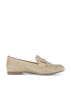 dames loafers beige