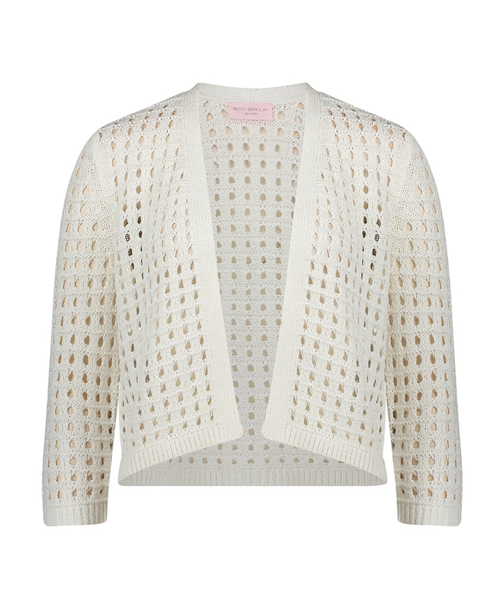 Dames vest ecru