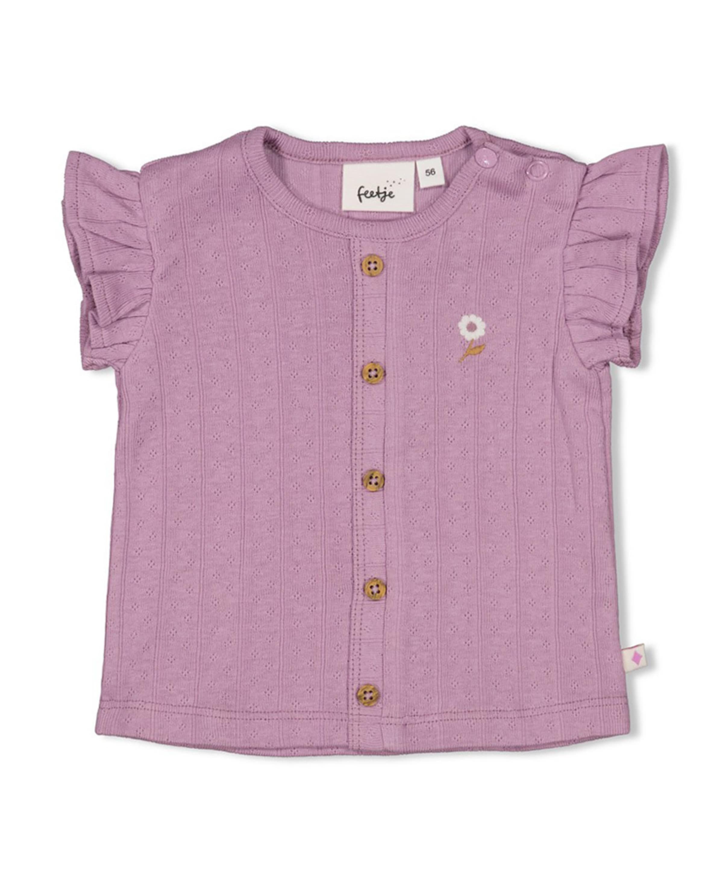 Meisjes t-shirt paars