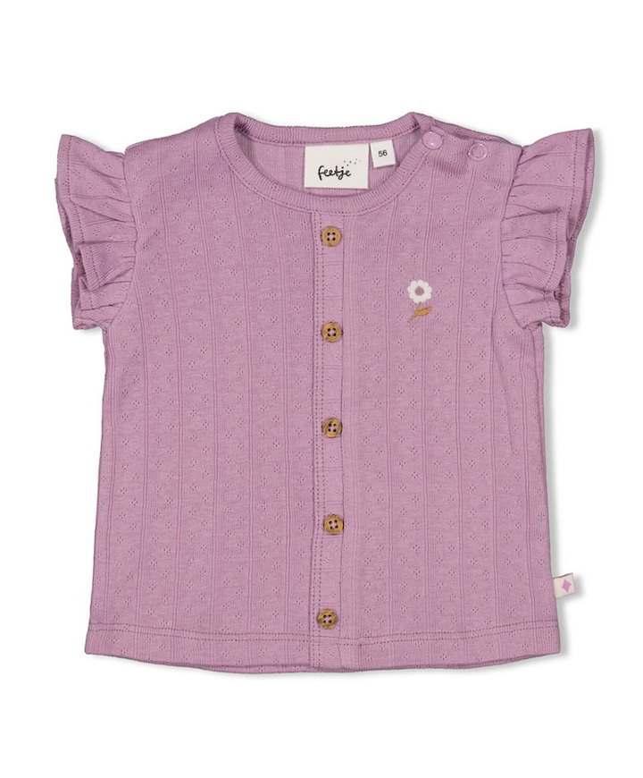 Meisjes t-shirt paars