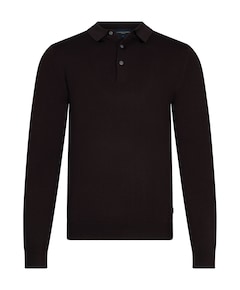 Heren polo bruin
