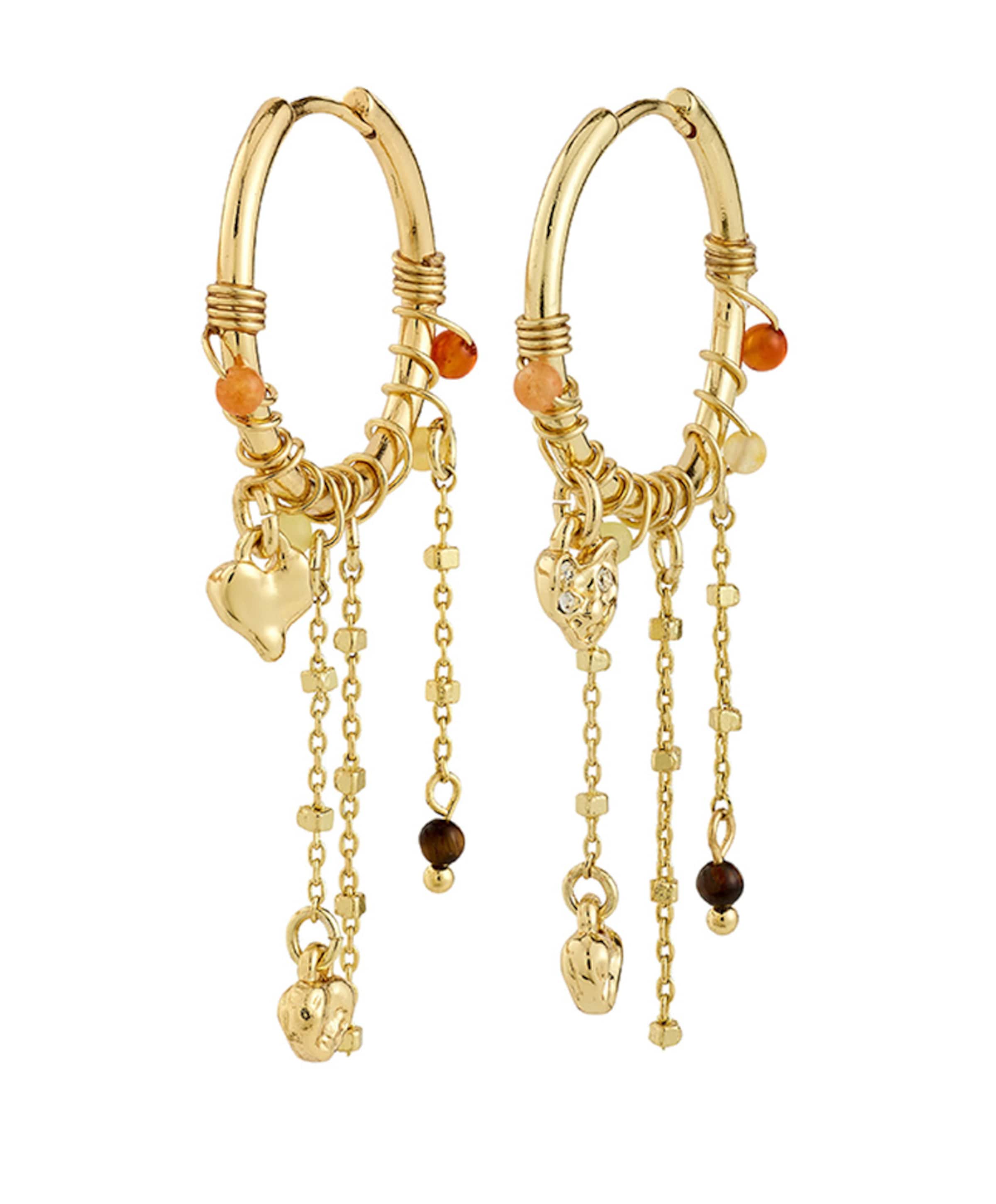 Dames oorbellen goud