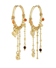 Dames oorbellen goud