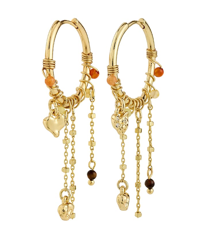 Dames oorbellen goud