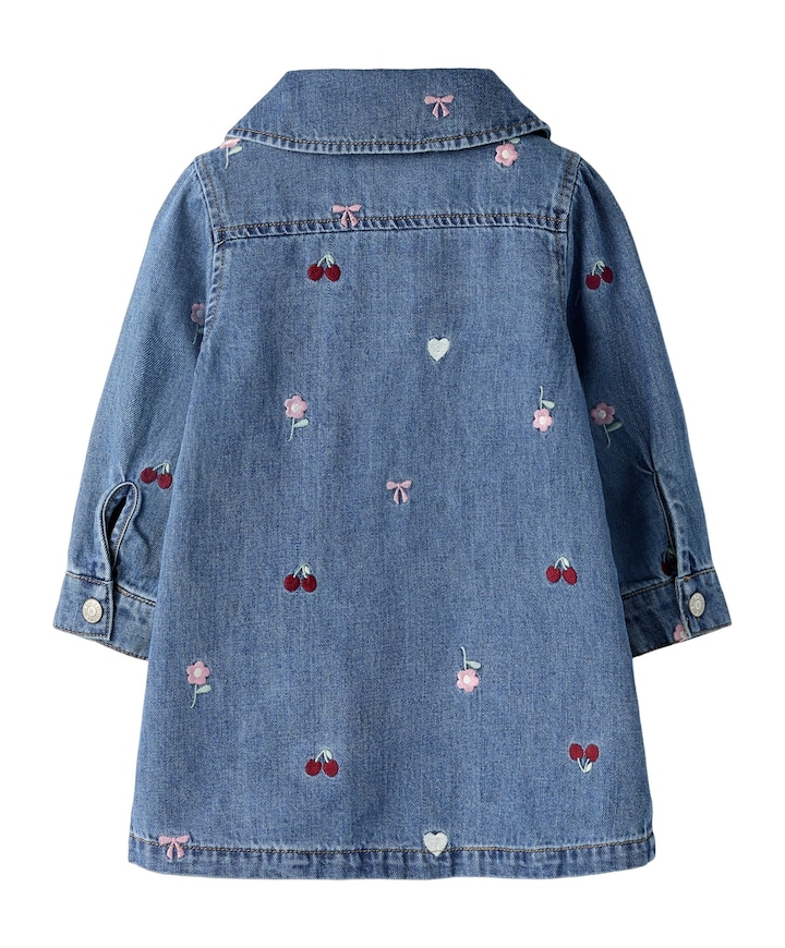 Meisjes jurk blauw