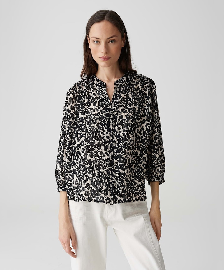 Blouse zwart