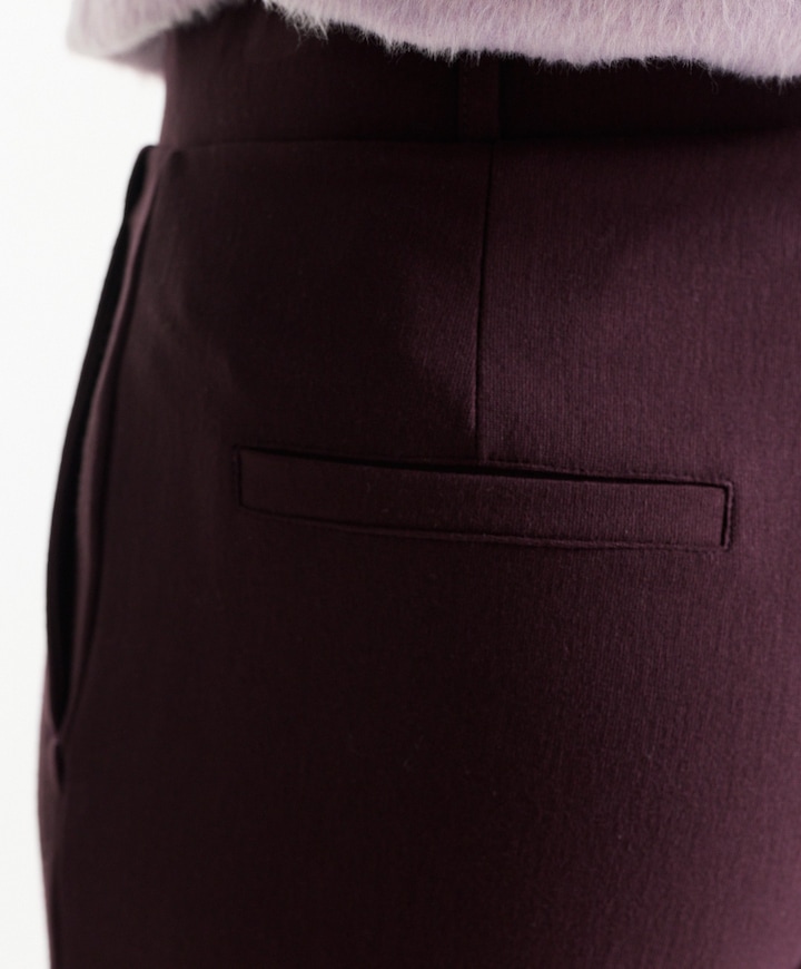 ALEID HVM 404 wide leg dames broek paars