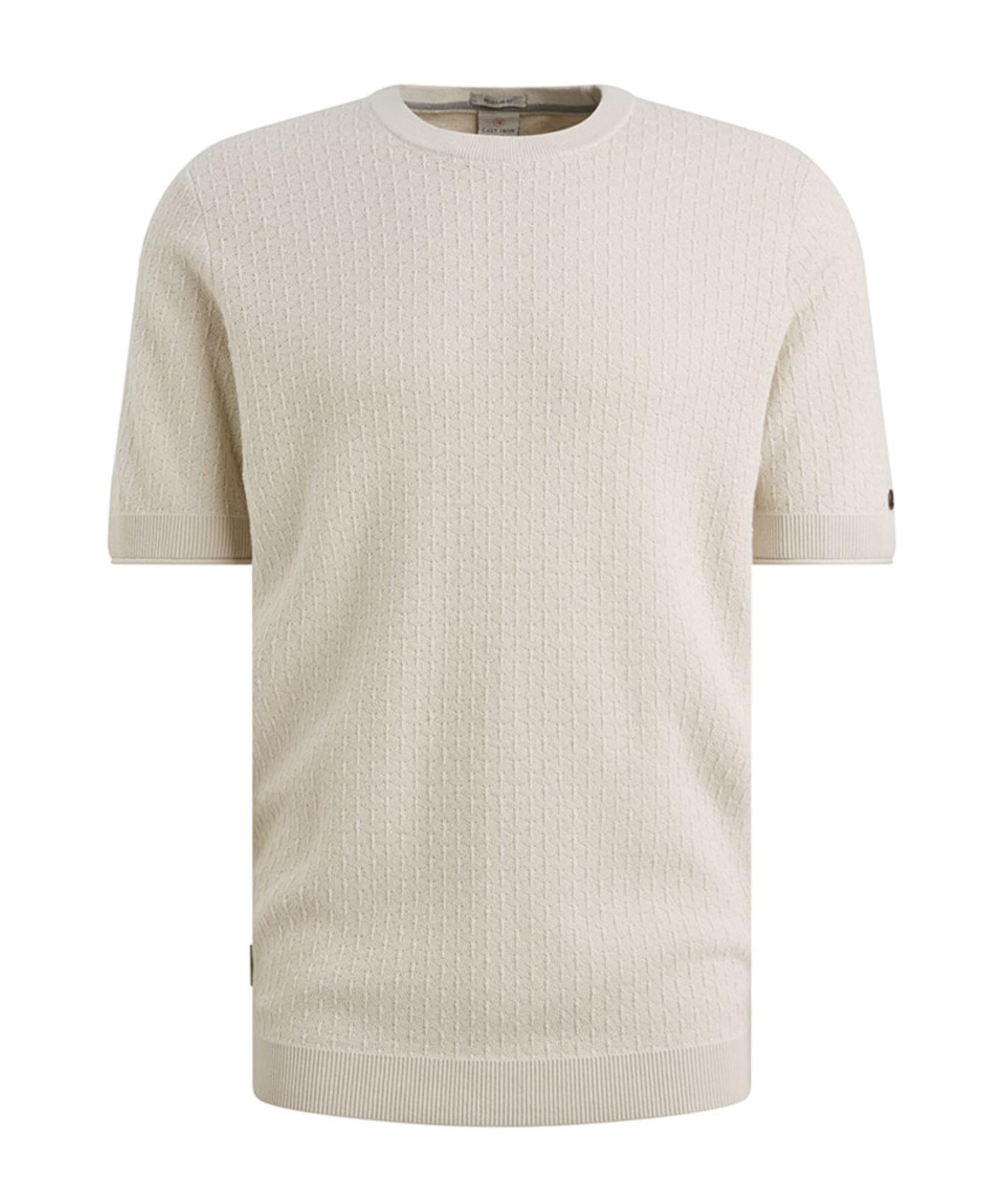 Heren T-shirt beige