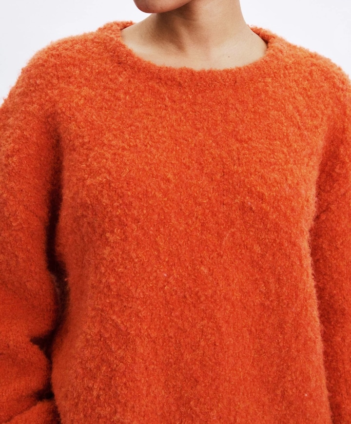 Dames trui oranje