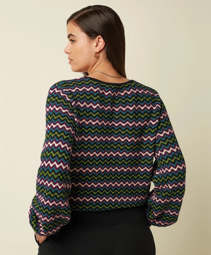 Dames trui multicolor