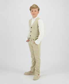 Sesto jongens broek beige