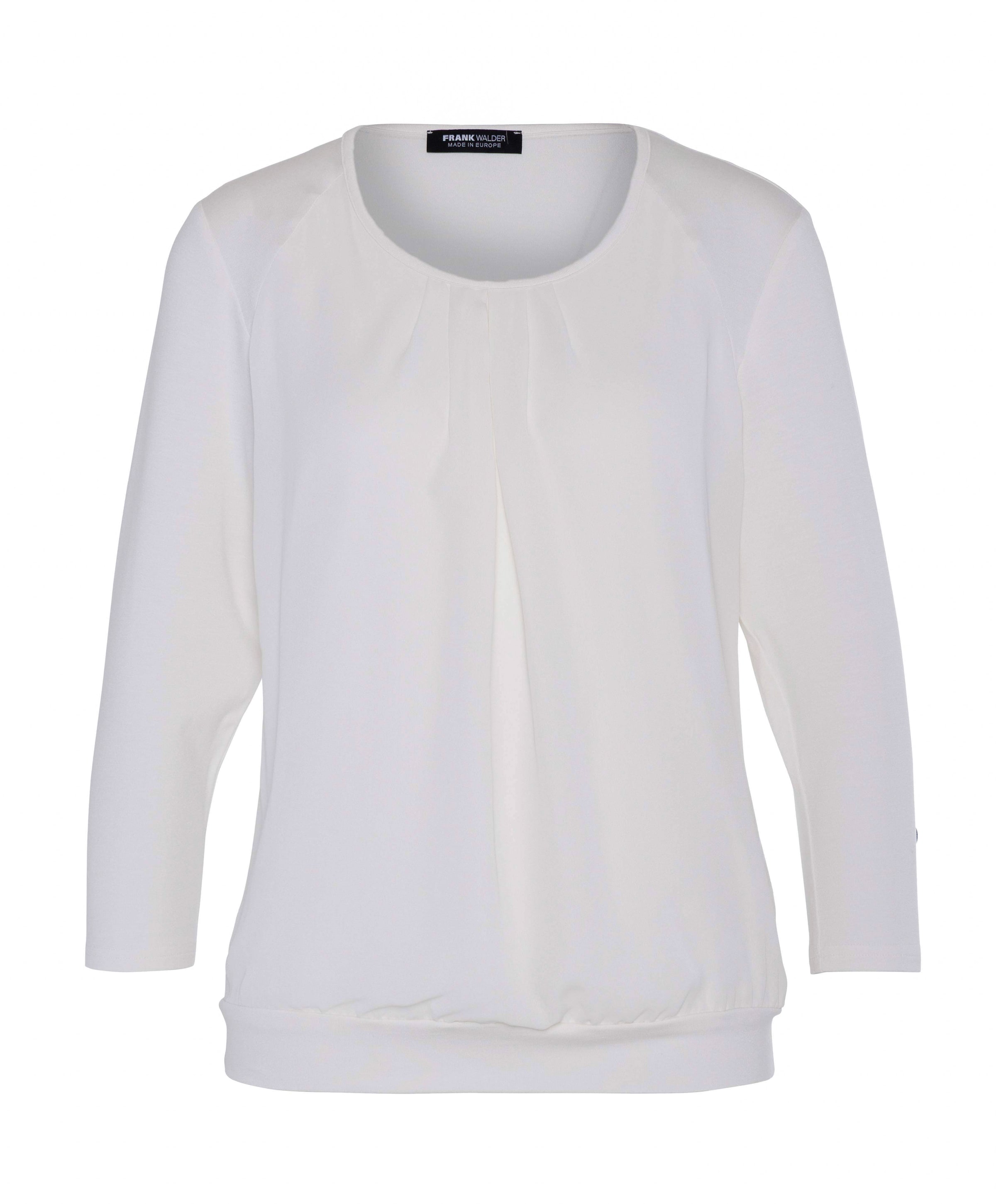 Dames longsleeve ecru