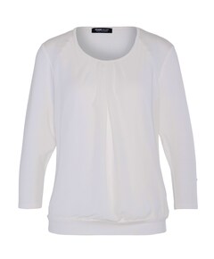 Dames longsleeve ecru