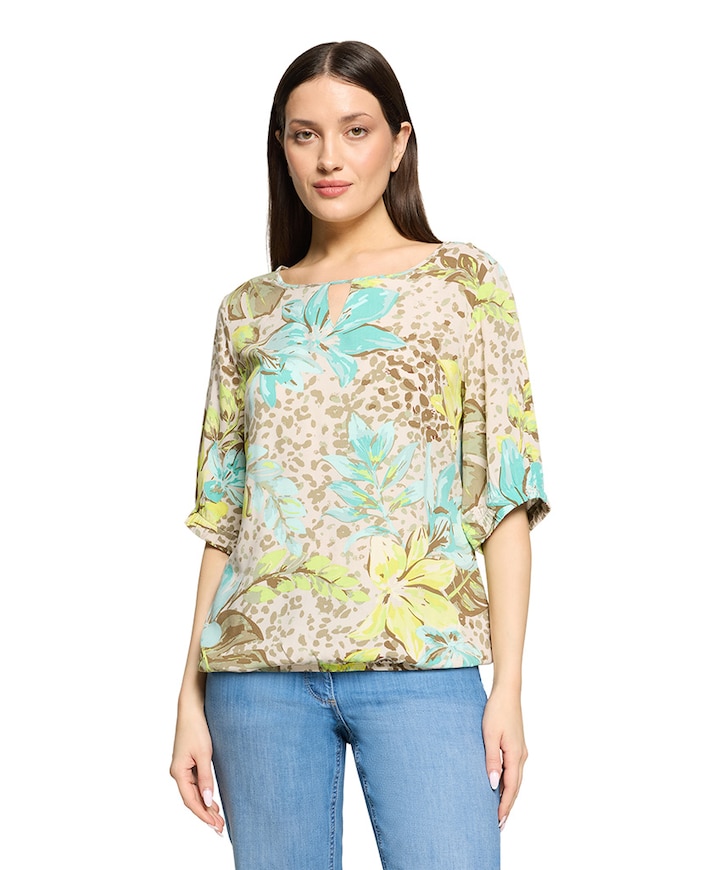 Dames blouse beige