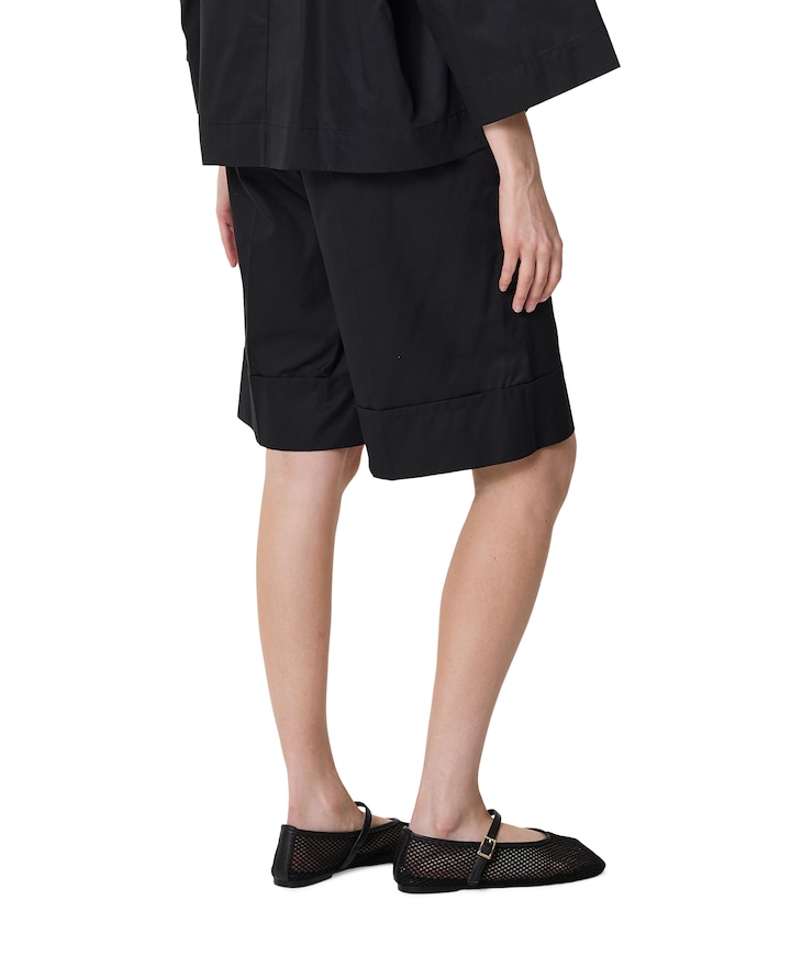 MOON dames korte broek zwart