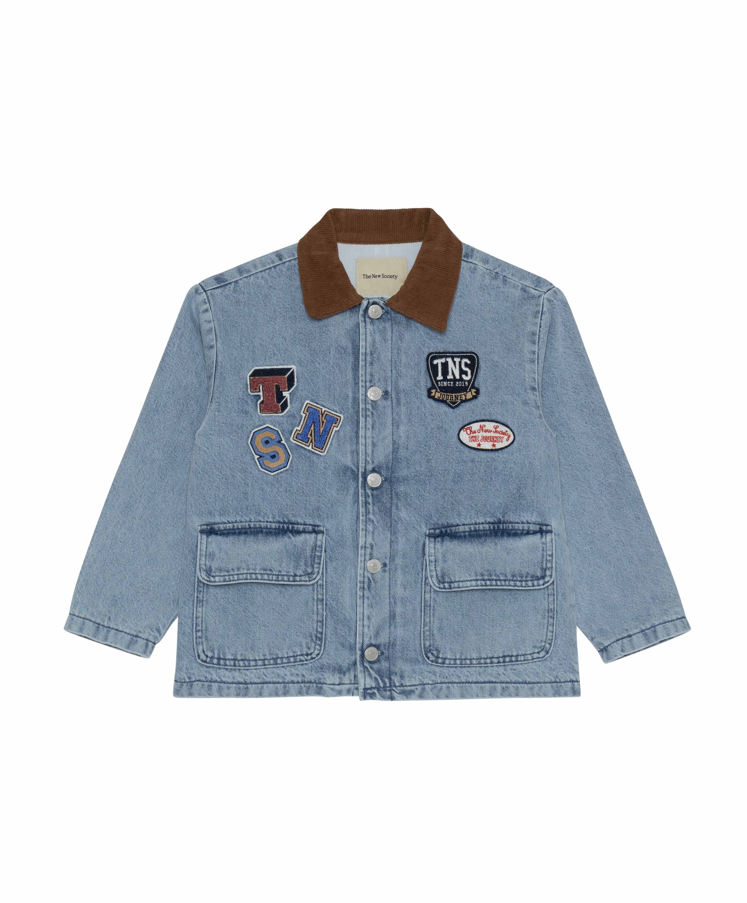 Uniseks jas blauw