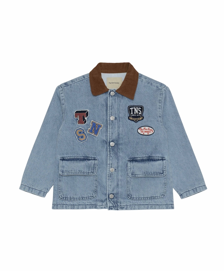 Uniseks jas blauw