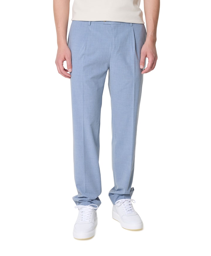 Carlo heren pantalon blauw