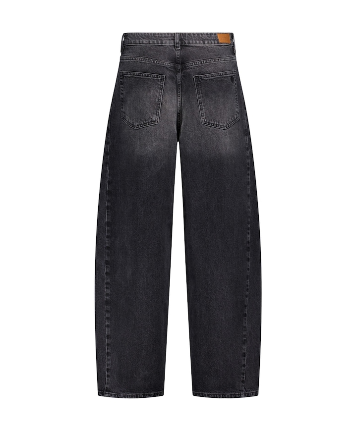 Frenkie balloon dames jeans grijs