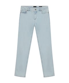 Straight Wide Fit Jeans jongens jeans blauw
