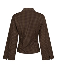 Dames blouse bruin