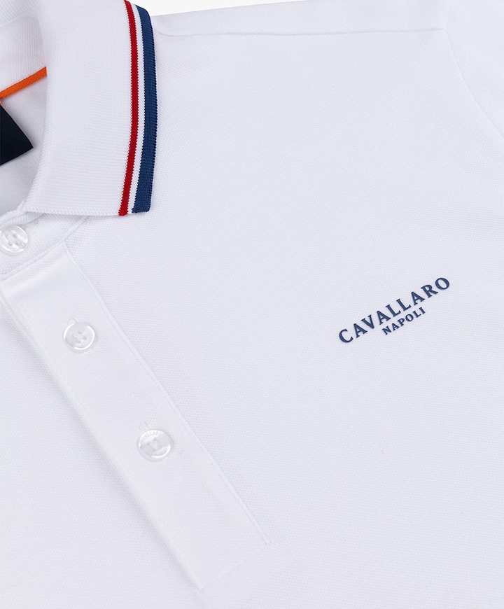 Heren polo wit