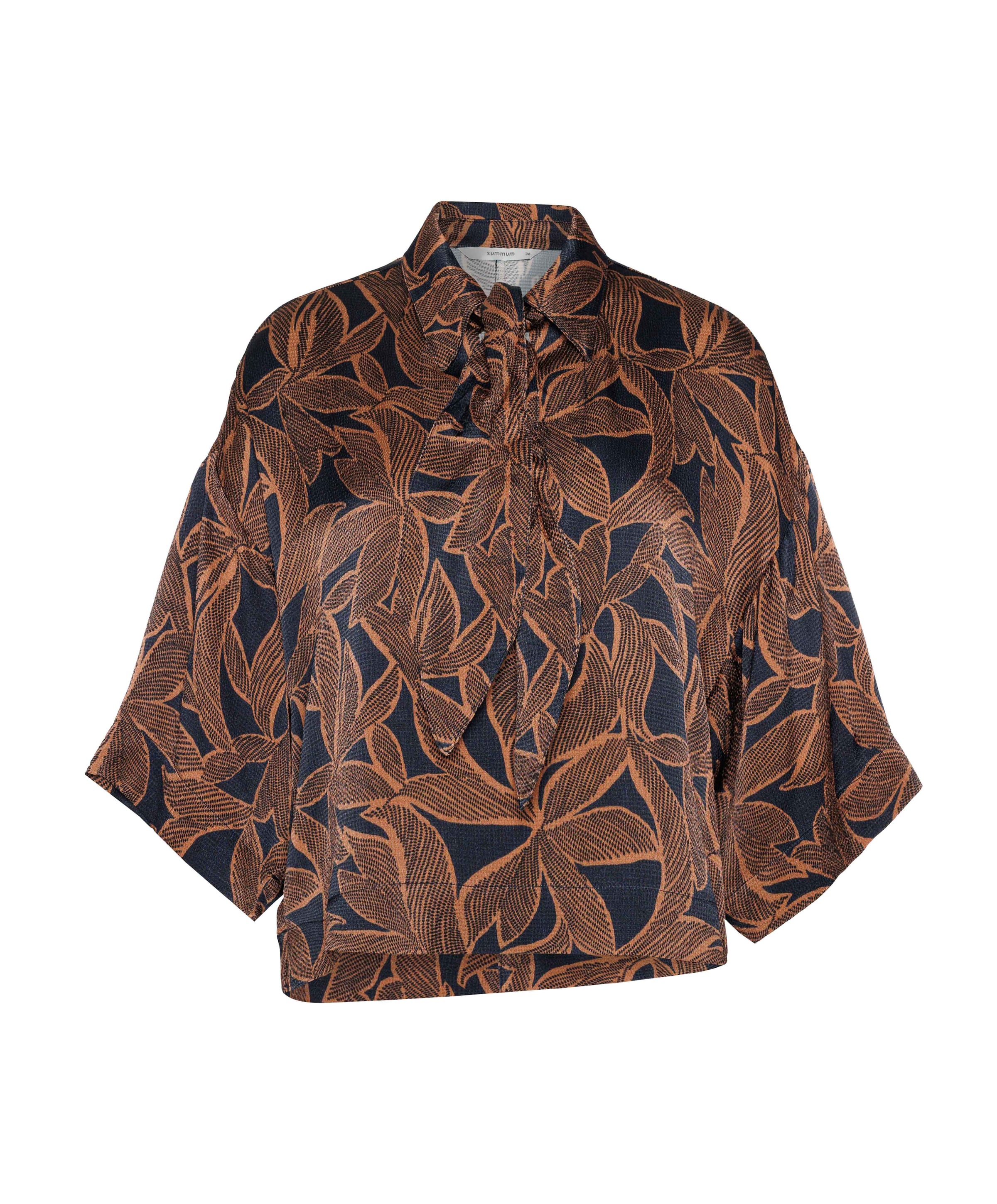 Dames blouse blauw