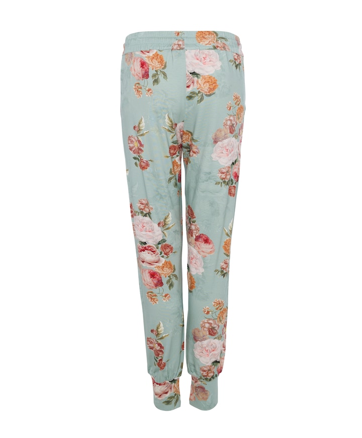 Dames pyjamabroek groen