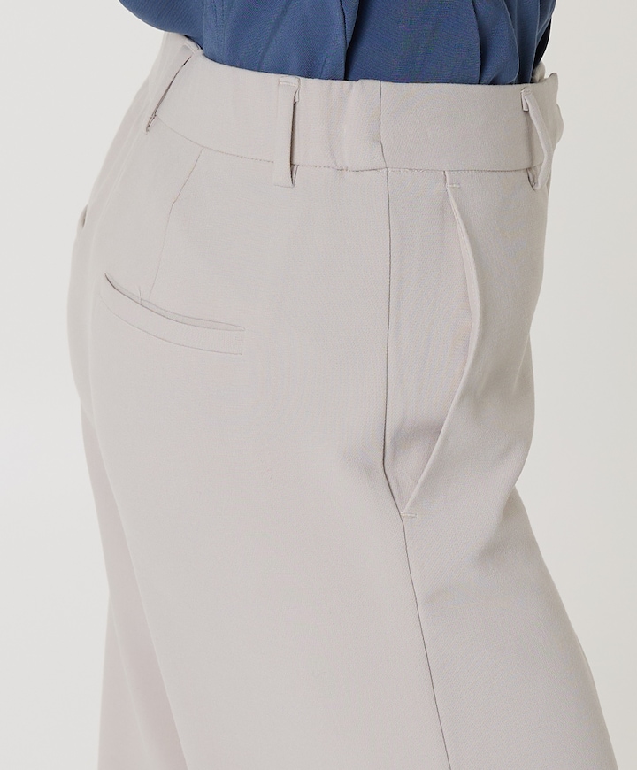 MSCHMacy Michelle HW Wide LONG dames broek beige