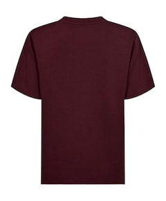 Dames T-shirt bordeaux