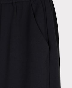 Wide acetate dames broek grijs