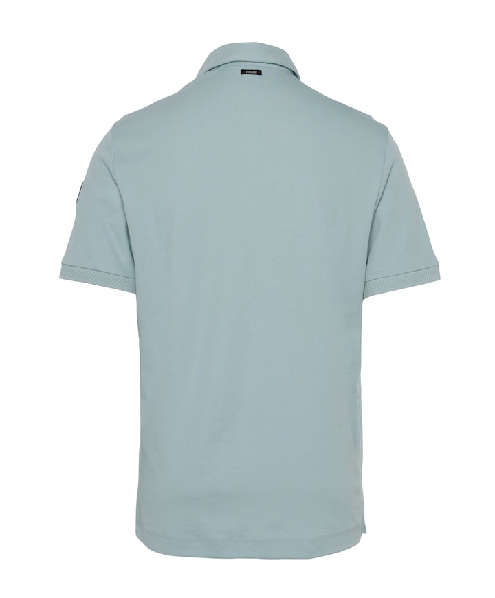 Heren polo blauw