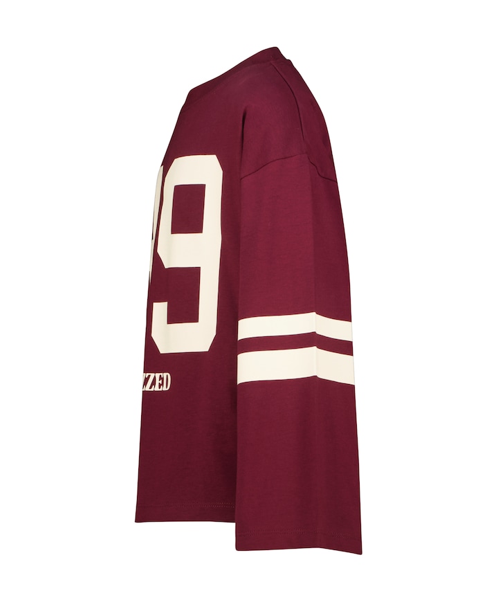 Meisjes longsleeve bordeaux