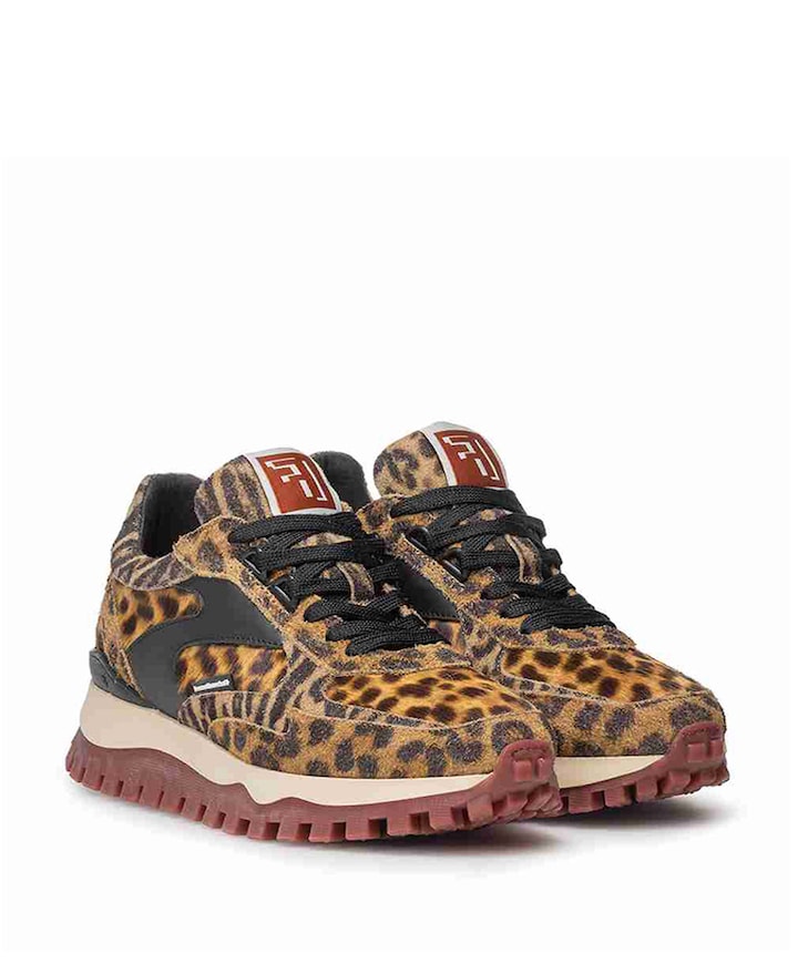 dames sneakers bruin